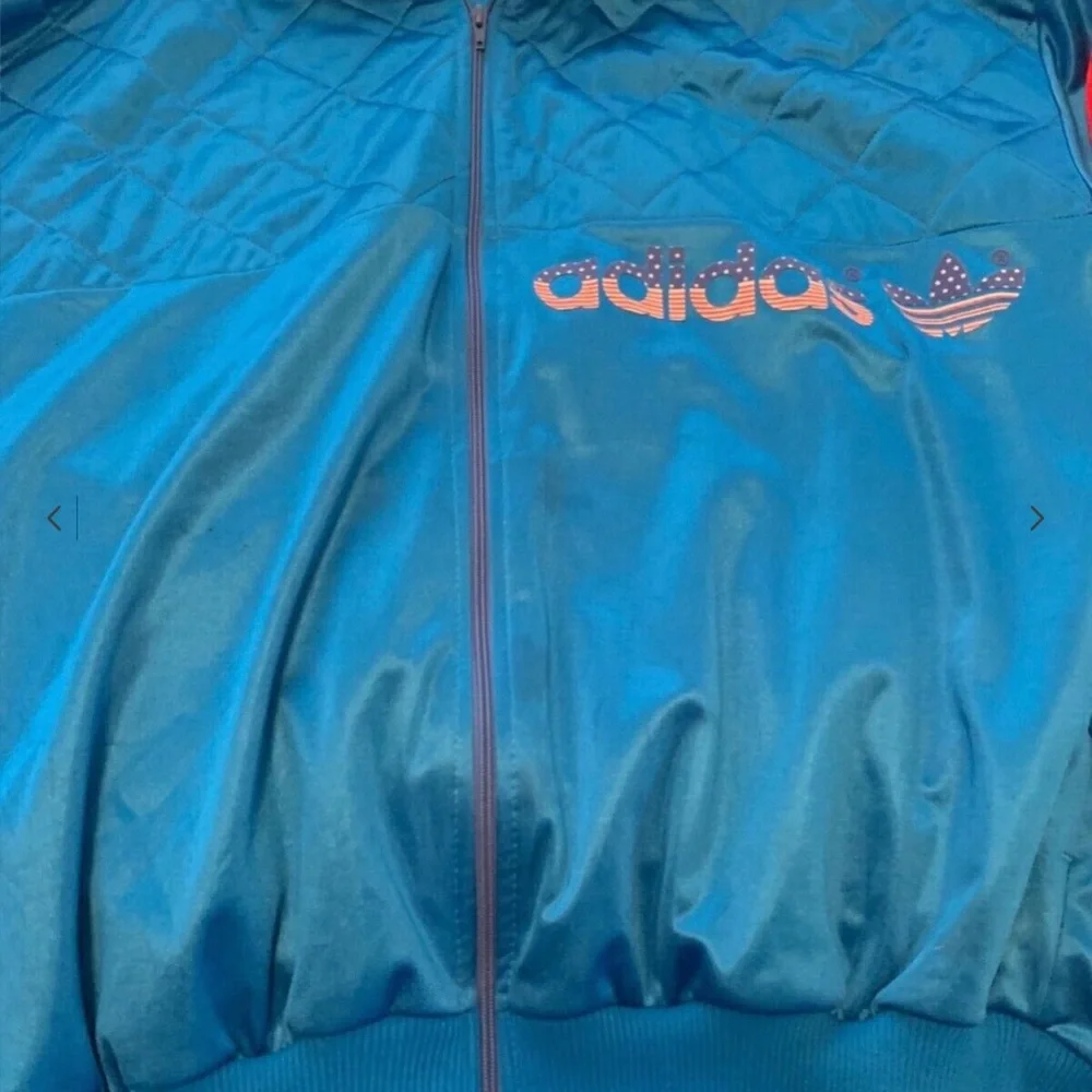 Vintage Adidas VENTEX 80's Made in France Jacket Retro Sz L Mega Rare Mint L - Picture 6 of 8